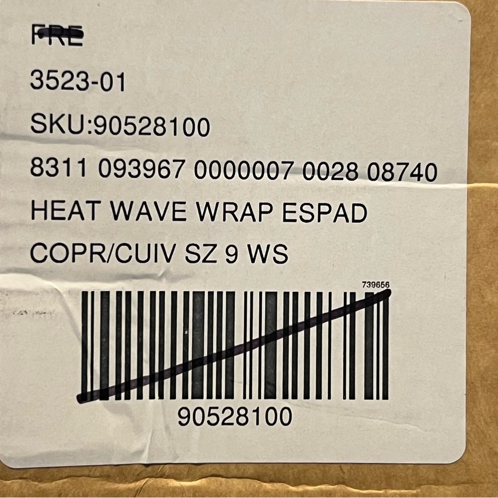 NIB Free People Heat Wave Wrap Espadrille Suede Shoe Sandal EU40/US9 MSRP $158 - Picture 3 of 9